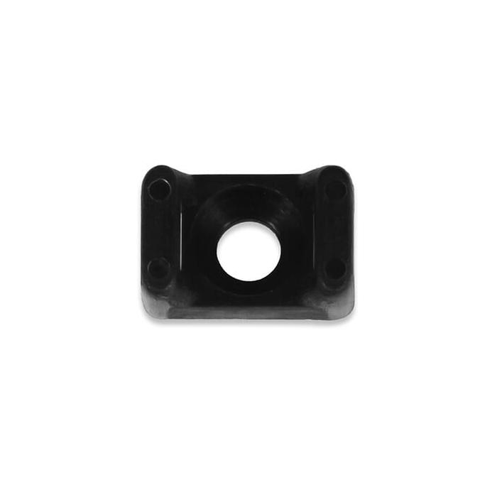 Sokl šroubovací 5 mm, PA 6.6, černá