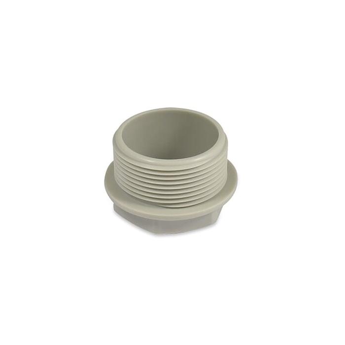 Průchodka M16x1,5, LDPE, šedá ~ RAL 7035