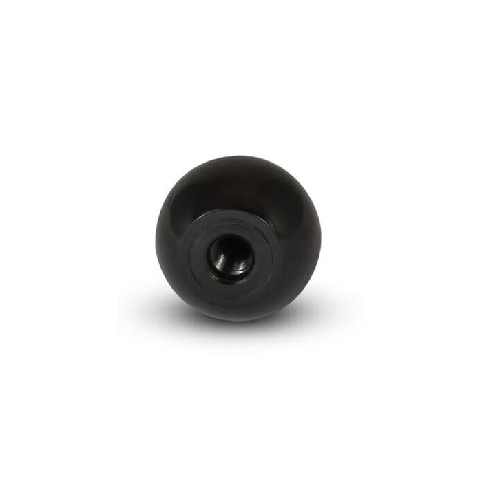 Ovládací prvky - koule M5 / závit, hladká, duroplast, černá